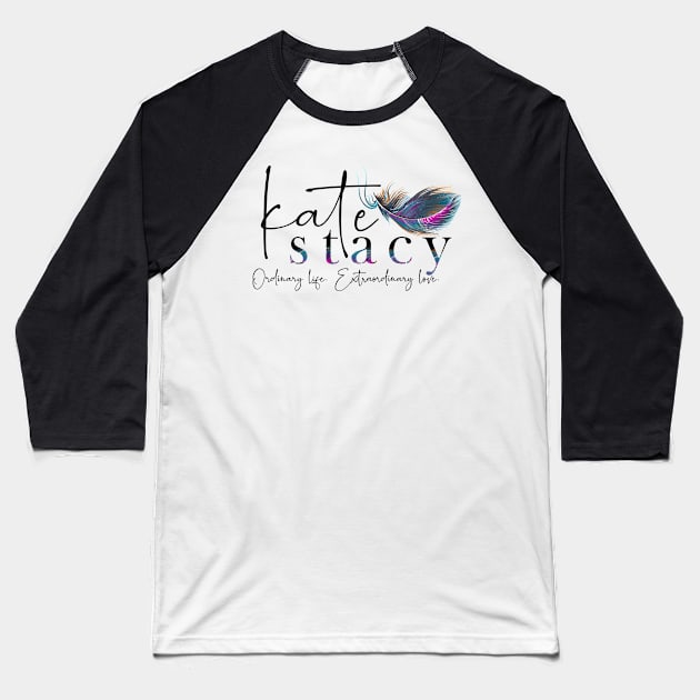 Kate Stacy Logo Baseball T-Shirt by Kate Stacy